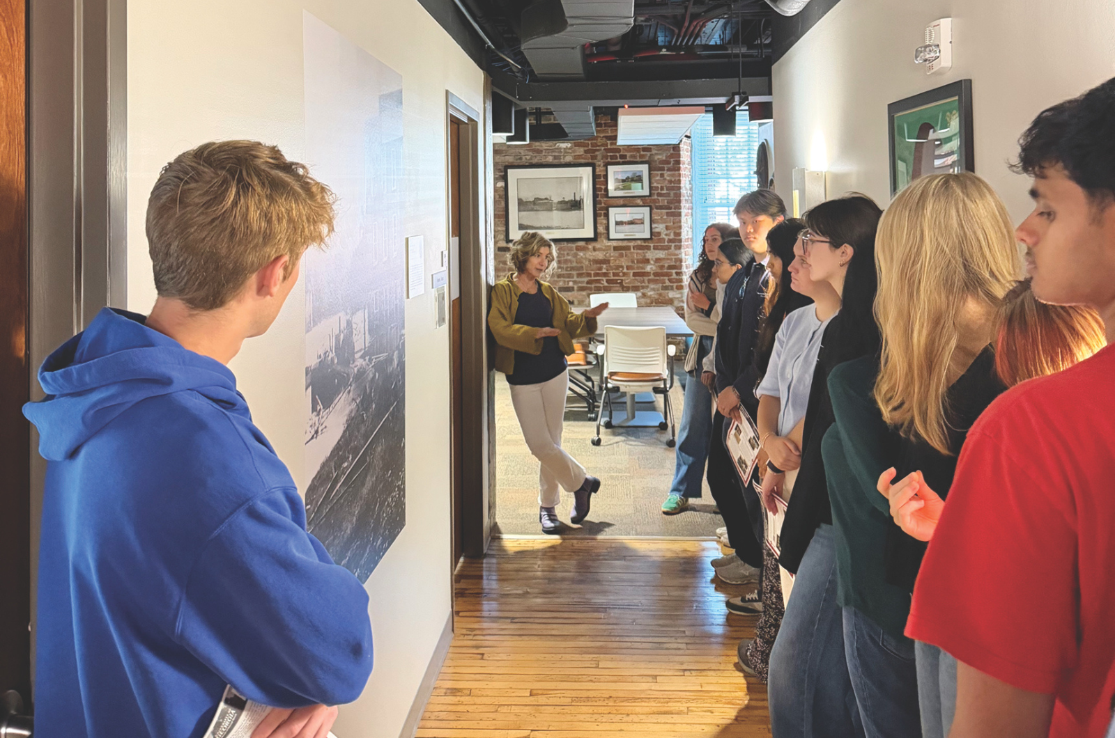 Social work lunch & learn field trip